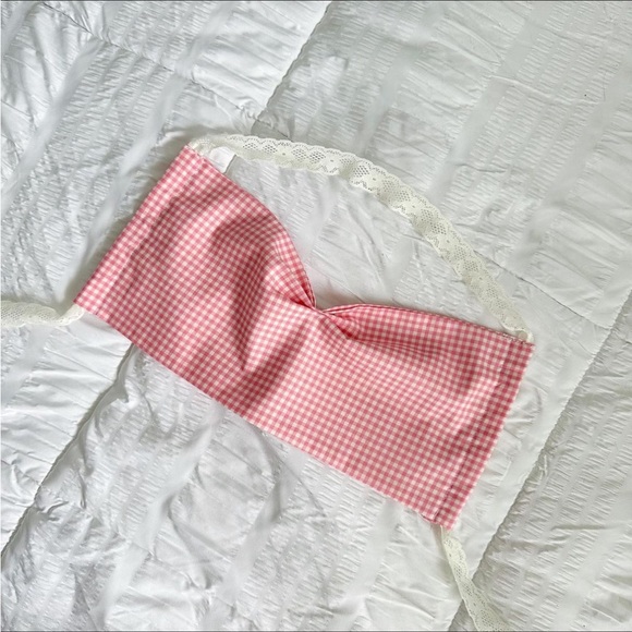 Handmade gingham top - Picture 1 of 4